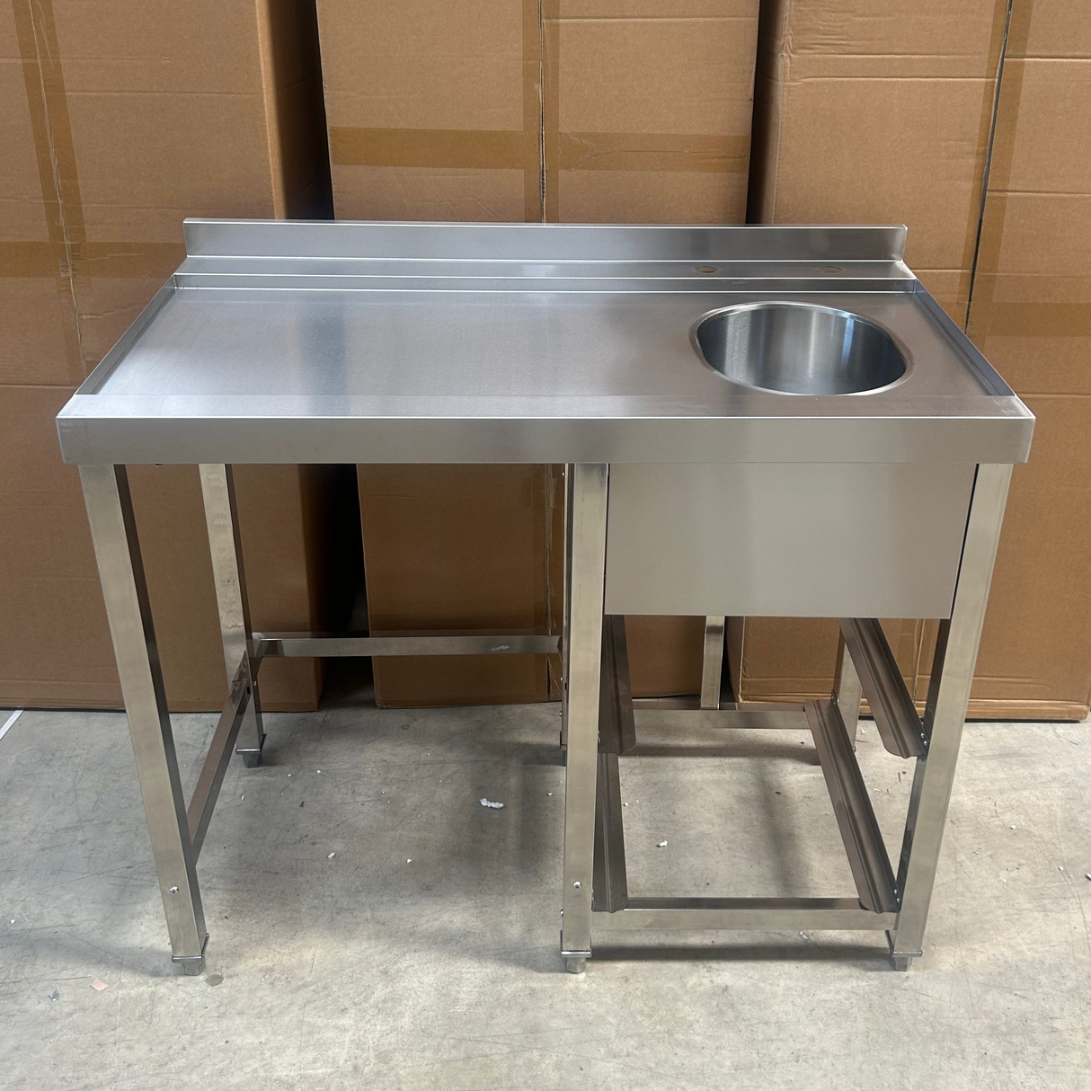 Glass Washer Sink Station - 1050x580x850mm