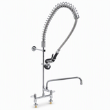 Heavy Duty Commercial Pre-Rinse Spray Arm with 12" Bowl Filler – Twin Inlet