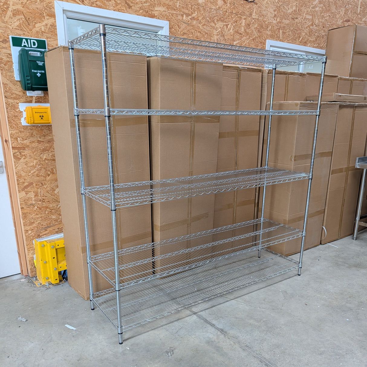 5 Shelf Wire Rack