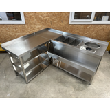 Corner Cocktail Sink Package - 1780x1480mm