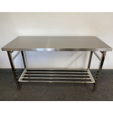 Stainless Steel Folding Table 1500x600x900mm