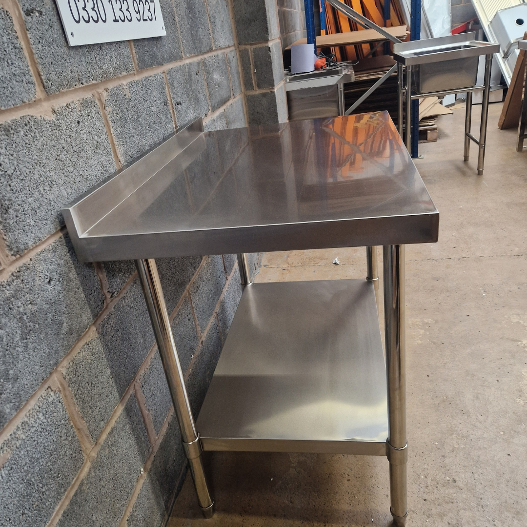 Stainless Steel Prep Table - 1000x700x900mm (WxDxH)
