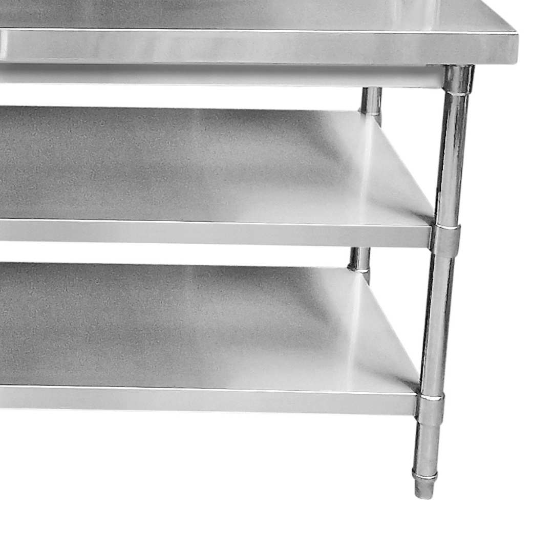 Stainless Steel Wall Prep table - 600x600x900mm (WxDxH)